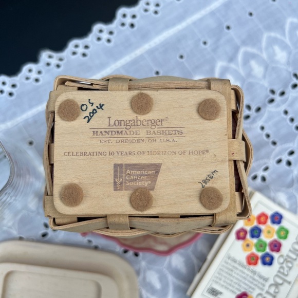 VTG LONGBERGER BASKET!! 2004 Horizon of Hope Basket. - Picture 4 of 6